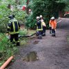 Kreisfeuerwehrbereitschaft übt im Landkreis Harburg
